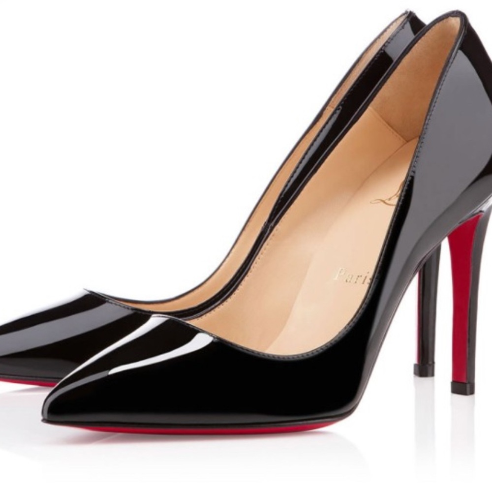 Christian Louboutin Pigalle 100 patent calf